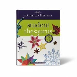 Student thesaurus hardcover